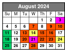 Premiums August Schedule