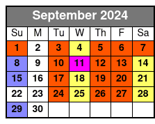 Premiums September Schedule