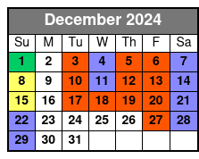 Central Orchestra December Schedule
