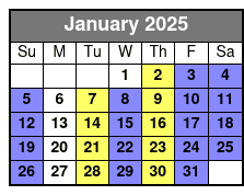 Default January Schedule