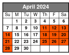 Turkish Coffee Fortune Reading April Schedule