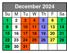 Houdini December Schedule