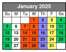 Houdini January Schedule