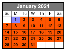 Greenwich Village Ghost Tour January Schedule