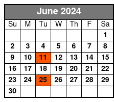 Wall Street Tour In Spanish June Schedule