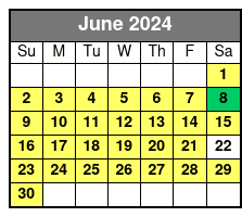 Private Sailing Charter in Brooklyn June Schedule
