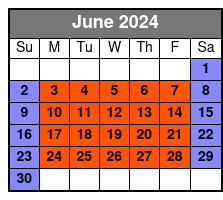 Spyscape June Schedule