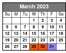 New York Helicopter Flight: Grand Island March Schedule