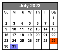 New York Helicopter Flight: Grand Island July Schedule