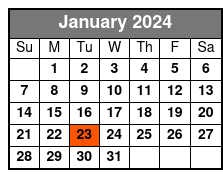 New York Dinner Cruise January Schedule