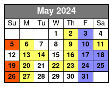 New York Dinner Cruise May Schedule