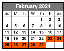 New York City Explorer Pass 5 Choice Pass February Schedule