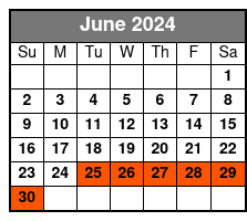 New York City Explorer Pass 7 Choice Pass June Schedule
