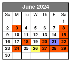New York Lunch Cruise June Schedule