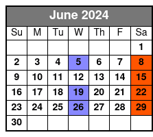 Tour June Schedule
