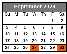 Manhattan to Brooklyn NYC Walking Tour: Brooklyn Bridge and Dumbo September Schedule