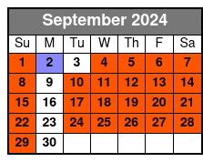 Circle Line: NYC Beast Speedboat Ride September Schedule