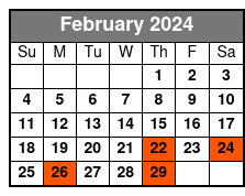 Washington DC Day Tour from New York City February Schedule