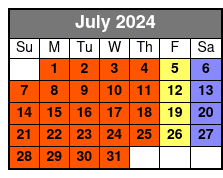 Mezzanine July Schedule