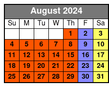 Mezzanine August Schedule