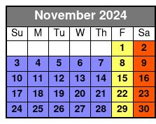 Mezzanine November Schedule