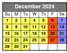 Mezzanine December Schedule