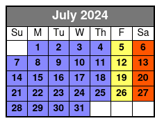 Balcony July Schedule