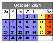 Balcony October Schedule