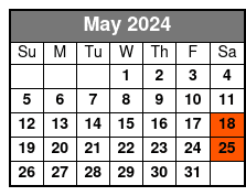 Public Tour May Schedule
