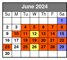 Shearwater Classic Schooner June Schedule