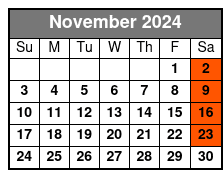3:30 Pm November Schedule