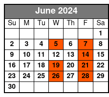 8:00am June Schedule