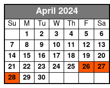 General April Schedule