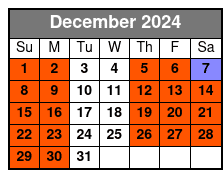  Am December Schedule