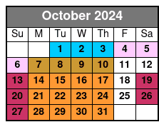 Tour October Schedule