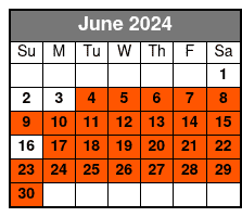 911 Museum June Schedule