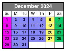 11:00 December Schedule