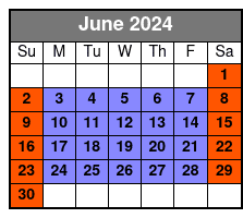 Standard June Schedule