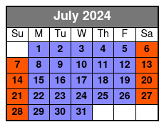 Standard July Schedule