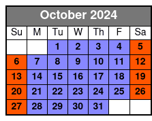 Standard October Schedule