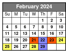 2:30pm February Schedule