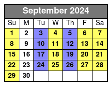 2:30pm September Schedule