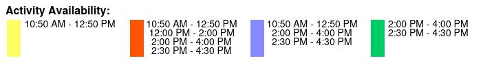 2:30pm Color Key