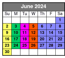 Brooklyn Tour (In English) June Schedule