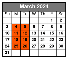 Bushwick Street Art and Williamsburg Walking Tour March Schedule