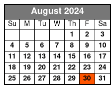 7pm August Schedule