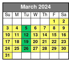 Statue of Liberty and Ellis Island Ferry Ticket Optional Upgrade March Schedule