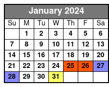 Underground Donut Tour's Only Donut Tour January Schedule