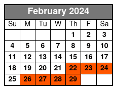 Excursion De Un Dia a Washington Desde New York February Schedule