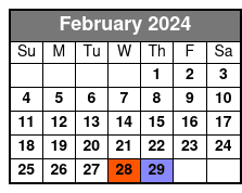 Statue Fast Track February Schedule